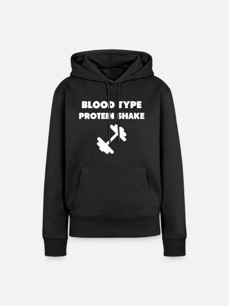 Funny Gym Shirt - Women’s Premium Organic Hoodie - black