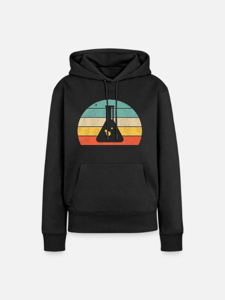Laborant - Frauen Premium Bio Hoodie - Schwarz