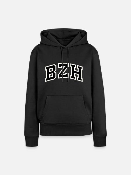 BZH - Women’s Premium Organic Hoodie - black