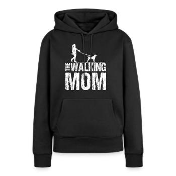 Appenzell Mountain Dog The Walking Mom - Women’s Premium Organic Hoodie - black - Front - Julia (174cm)