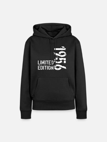 LIMITIERTE AUFLAGE 1956 - Frauen Premium Bio Hoodie - Schwarz