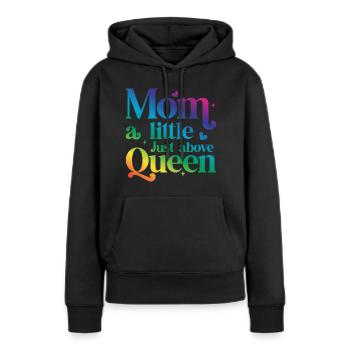 Mom Mother Mother's Day Gift - Women’s Premium Organic Hoodie - black - Front - Julia (174cm)