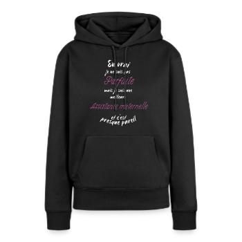 I am the best childminder - Women’s Premium Organic Hoodie - black - Front - Julia (174cm)