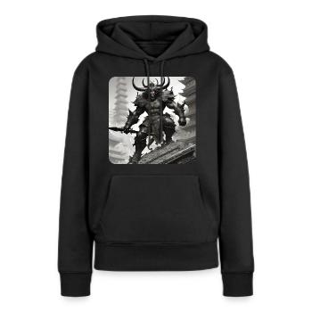 Devilish Demon - Women’s Premium Organic Hoodie - black - Front - Julia (174cm)