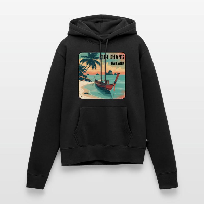 Koh Chang Sweat à capuche Premium bio Femme