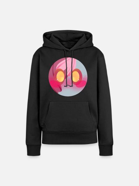 Bubble - Frauen Premium Bio Hoodie - Schwarz