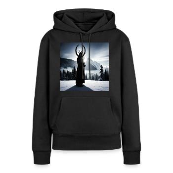 Dux Tenebrarum - Women’s Premium Organic Hoodie - black - Front - Julia (174cm)
