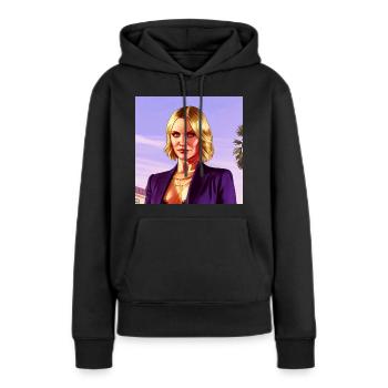 GTA5 Look - Cameron Diaz - Women’s Premium Organic Hoodie - black - Front - Julia (174cm)