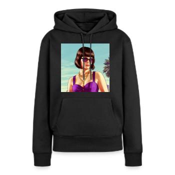 GTA5 Look - Zooey Dechanel - Women’s Premium Organic Hoodie - black - Front - Julia (174cm)