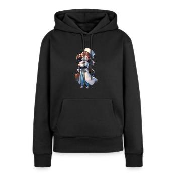 A Doctor Mom Getting Back Home From Work - Women’s Premium Organic Hoodie - black - Front - Julia (174cm)