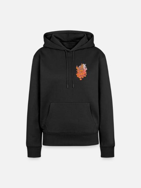 Devil Manga Anime - Design Animes Manga Asia - Women’s Premium Organic Hoodie - black