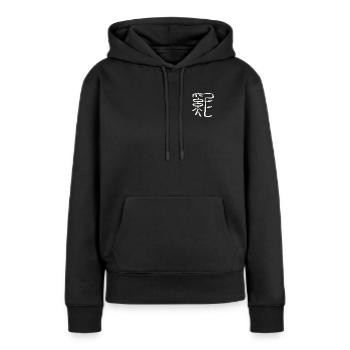 Rabbit - Chinese Zodiac - Women’s Premium Organic Hoodie - black - Front - Julia (174cm)