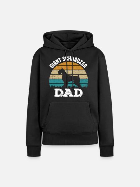 Schnauzer Hunderasse - Frauen Premium Bio Hoodie - Schwarz