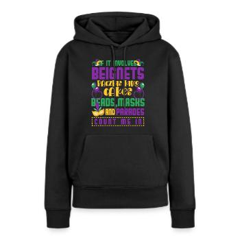 Carnival Parade Chain Street Festival - Sweat à capuche Premium bio Femme - noir - Devant - Julia (174cm)