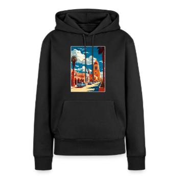 Guadalajara Dekoration Vintage Reiseposter WPA - Frauen Premium Bio Hoodie - Schwarz - Vorne - Julia (174cm)