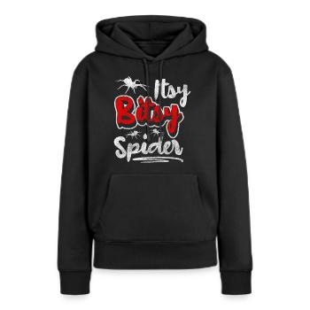 Spinne Haustier Biss Horror - Frauen Premium Bio Hoodie - Schwarz - Vorne - Julia (174cm)