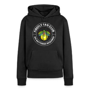 Lucioles Firefly Lightning Bug Insect Collector - Sweat à capuche Premium bio Femme - noir - Devant - Julia (174cm)