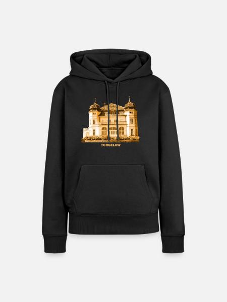 Torgelow Schloss Gymnasium Mecklenburg-Vorpommern - Dame Premium hoodie, økologisk bomuld - sort