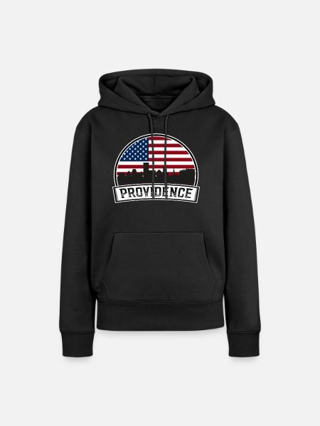 Vorsehung - Frauen Premium Bio Hoodie - Schwarz