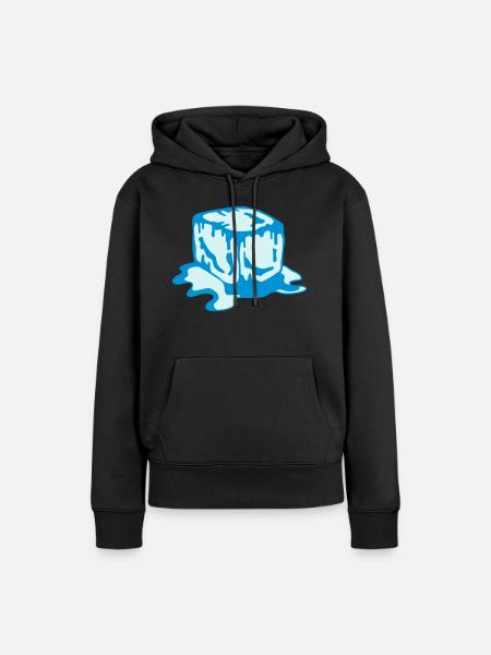 ice cube 2c - Frauen Premium Bio Hoodie - Schwarz
