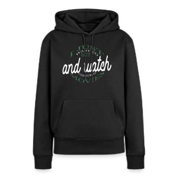 confiserie bakers shirt present baking bread - Frauen Premium Bio Hoodie - Schwarz - Vorne - Julia (174cm)