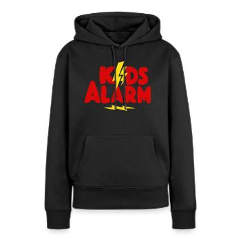 Alarme pour enfants - Sweat à capuche Premium bio Femme - noir - Devant - Julia (174cm)