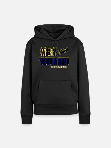 quote bday computer science - Frauen Premium Bio Hoodie - Schwarz