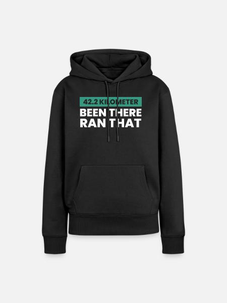 Fußball Soccer - Frauen Premium Bio Hoodie - Schwarz