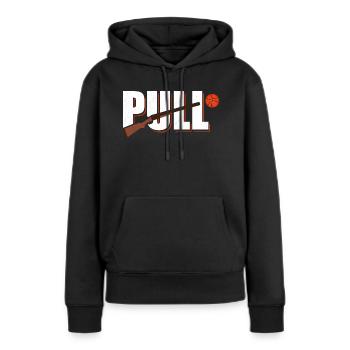 Pull Skeet Shooting Trapshooting - Frauen Premium Bio Hoodie - Schwarz - Vorne - Julia (174cm)