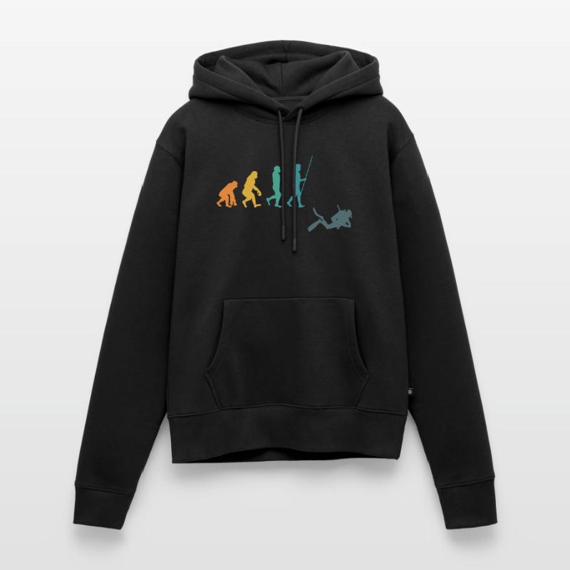 Diver Evolution Diving Diving Gift Women’s Premium Organic Hoodie