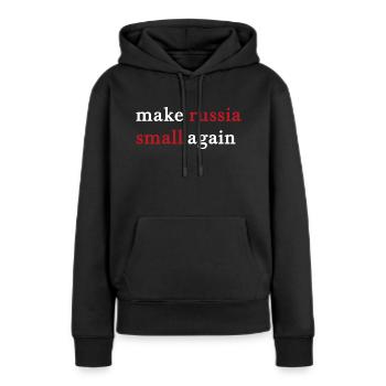 american native, deadly day, apache - Frauen Premium Bio Hoodie - Schwarz - Vorne - Julia (174cm)