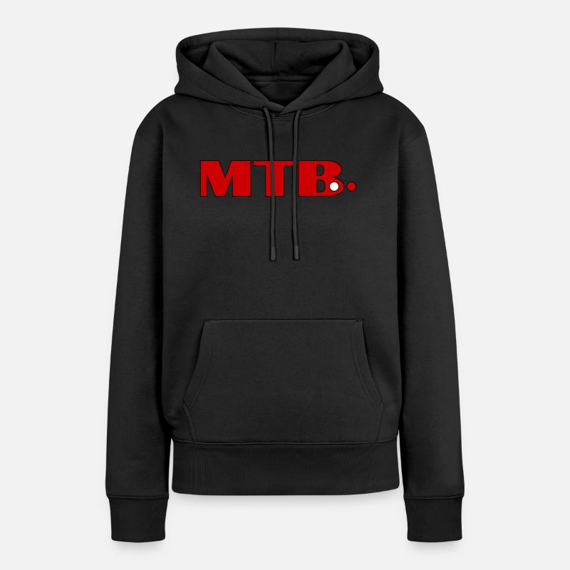 MTB - Women’s Premium Organic Hoodie - black