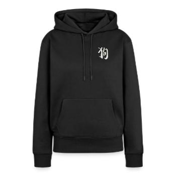 Zodiac sign of the "dog" (Chinese) - Women’s Premium Organic Hoodie - black - Front - Julia (174cm)