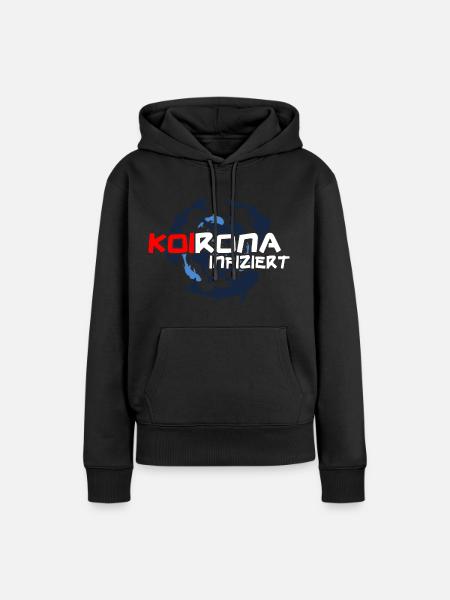 koi beni koifisch karashi karpfen - Frauen Premium Bio Hoodie - Schwarz