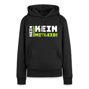 Informatiker Informatik Programmierer Entwickler - Frauen Premium Bio Hoodie - Schwarz - Vorne - Julia (174cm)