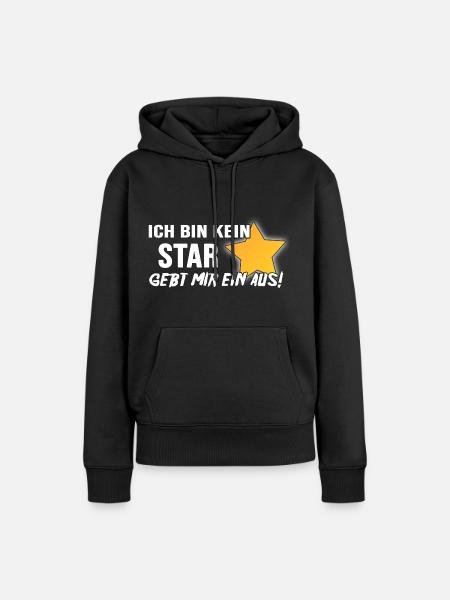 Bier Biergarten Trinkspruch Bierzelt Anstich - Frauen Premium Bio Hoodie - Schwarz