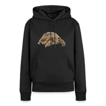 turtle schildkroete tiere animals7 - Frauen Premium Bio Hoodie - Schwarz - Vorne - Julia (174cm)
