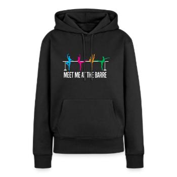 Ballett Ballerina - Frauen Premium Bio Hoodie - Schwarz - Vorne - Julia (174cm)