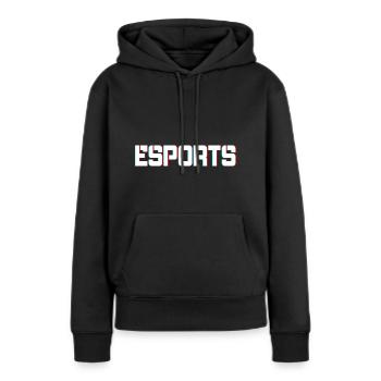 ESPORTS Gaming - Frauen Premium Bio Hoodie - Schwarz - Vorne - Julia (174cm)