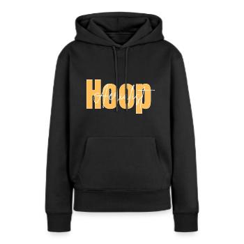 Hoop Aerialist - Women’s Premium Organic Hoodie - black - Front - Julia (174cm)