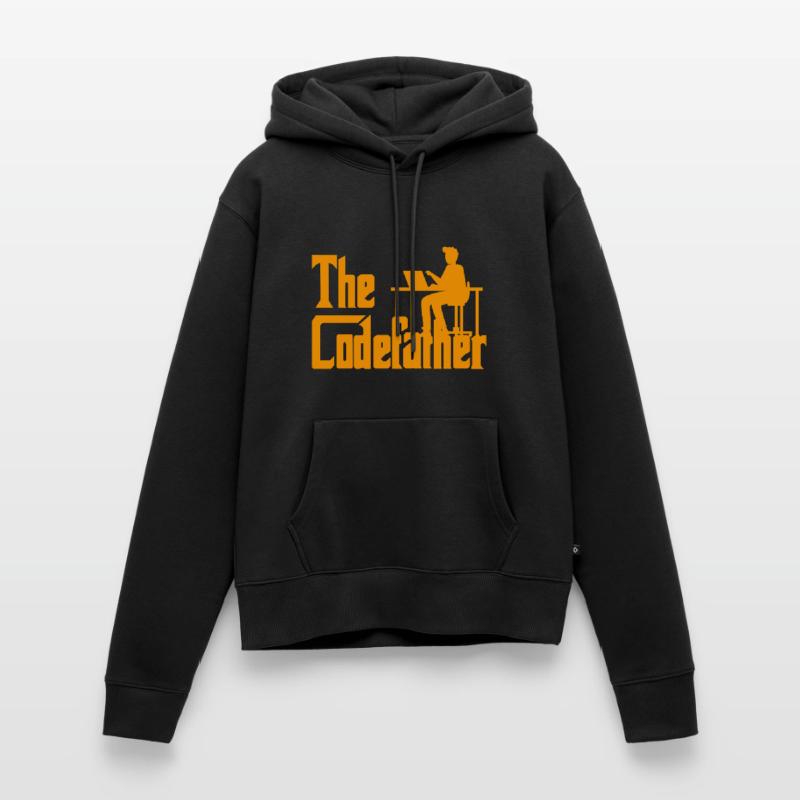 The Codefather Coding Programier Cadeau Sweat à capuche Premium bio Femme