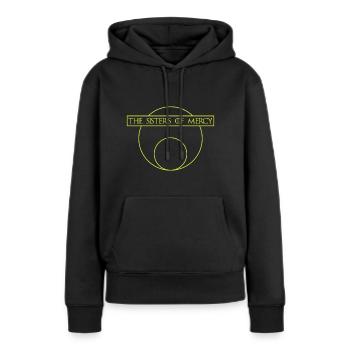 Le cadeau de la sœur des Soeurs de la Miséricorde - Sweat à capuche Premium bio Femme - noir - Devant - Julia (174cm)