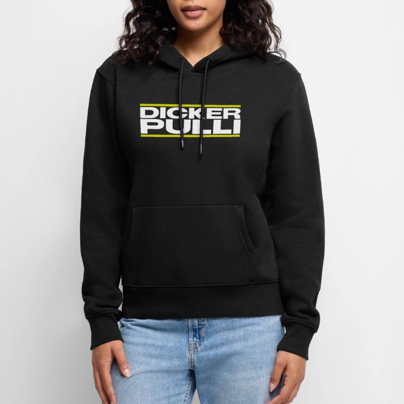 DICKER PULLI Frauen Premium Bio Hoodie