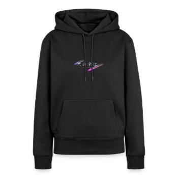Kimi no nawa / Your name - Women’s Premium Organic Hoodie - black - Front - Julia (174cm)