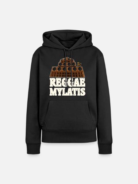 Reggae Mylatis - Frauen Premium Bio Hoodie - Schwarz