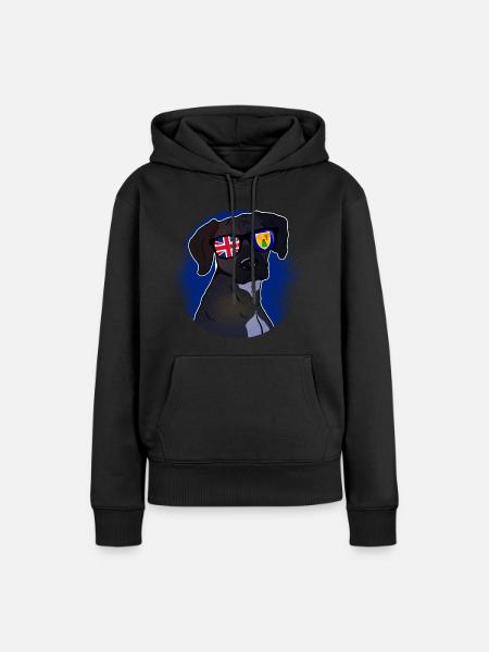 Turks und Caicosinseln - Frauen Premium Bio Hoodie - Schwarz