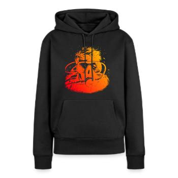 Scuba Diver Scuba Taucher Scuba Tauchen - Frauen Premium Bio Hoodie - Schwarz - Vorne - Julia (174cm)
