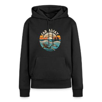Scuba Diving - Frauen Premium Bio Hoodie - Schwarz - Vorne - Julia (174cm)