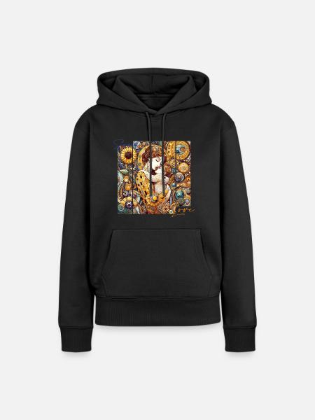 Mother - Frauen Premium Bio Hoodie - Schwarz