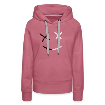 Christmas marshmallow - Women’s Premium Organic Hoodie - mauve - Front - Isabella (175cm)